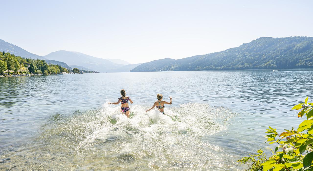 Baden_Familie_Millstätter See_Sommer ©Franz Gerdl_MBN Tourismus