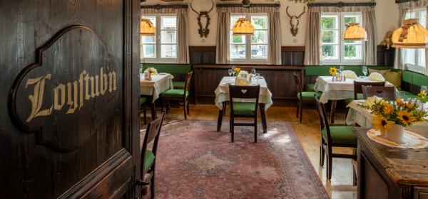 Gemütliches Ambiente im hoteleigenen Restaurant 