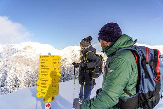 Abseits der Piste_Schneeschuhwandern_Bad Kleinkirchheim_Winter © Mathias Prägant_MBN Tourismus(20)