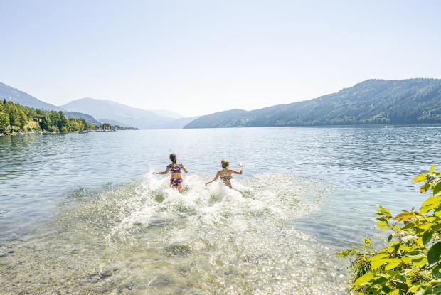 Baden_Familie_Millstätter See_Sommer ©Franz Gerdl_MBN Tourismus